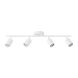 Globe Electric Pratt 4-Light Track Lighting, Matte