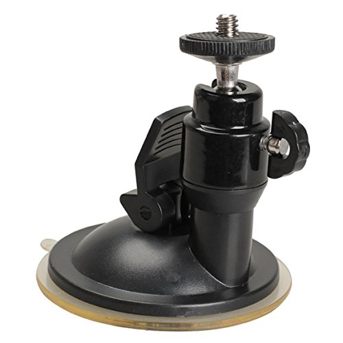 UEB 70mm Suction Cup Mount Bracket with 1/4inch Screw for DSLR Camera Car DVR