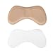 Senkary 8 Pairs Shoe Heel Grips Liner Self Adhesive Shoe Insoles Inserts Heel Cushion Pads Stickers Foot Care Protector (Black and Khaki)