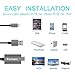 Parmeic Compatible with iPhone iPad to HDMI Adapter, Digital AV Adapter 1080p Connector Compatible with iPhone X 8 7 6Plus 6s, IPad to Monitor TV Projector