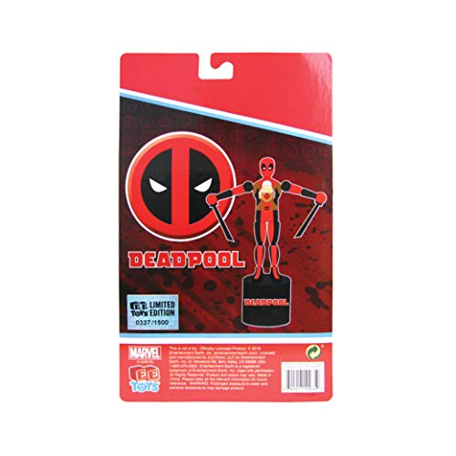 Entertainment Earth Deadpool and Cable Wooden Push Puppet - Convention Exclusive - Thumbnail 3