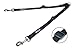 Leash Boss Extra Long Double Dog Leash Coupler for Large Dogs - 16-28 Inches - Adjustable 1 Inch Heavy Duty Nylon Leash Splitter for Large Dogs (1 Inch Wide x 16-28 Inches, Black)
