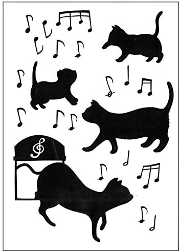 House Zed wall stickers with notes NWS-78