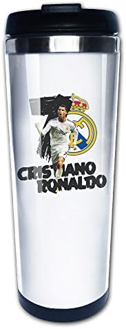 MEIDINGT Real Madrid CR7 Stainless Steel Mug / Coffee Thermos &amp; Vacuum Flask