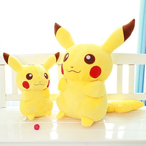 RBL Pikachu Dessin Animé Jouets en Peluche, Animation Classique Poupée Jouet en Peluche (40cm)