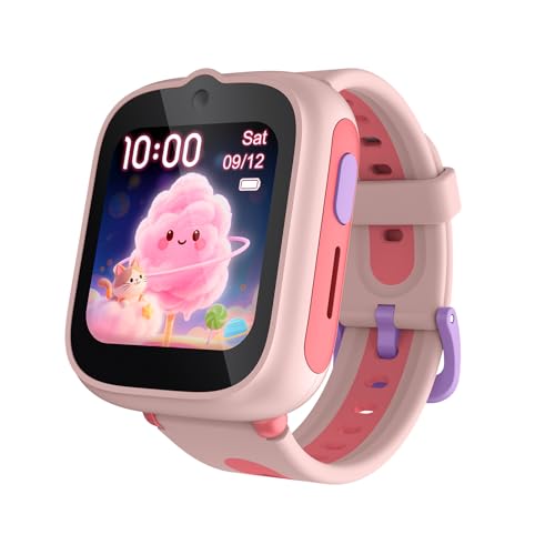 TCL MOVETIME MT48 - 4G Smart Watch for Kids with GPS Tracking, SOS Button, 2MP Camera, Fitness Tracking and Personalised Themes