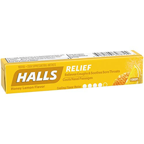 Halls Honey Lemon Cough Drops - Image 3