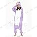 SAZAC Purple Unicorn Kigurumi - Onesie Jumpsuit Halloween Costume (Adult)