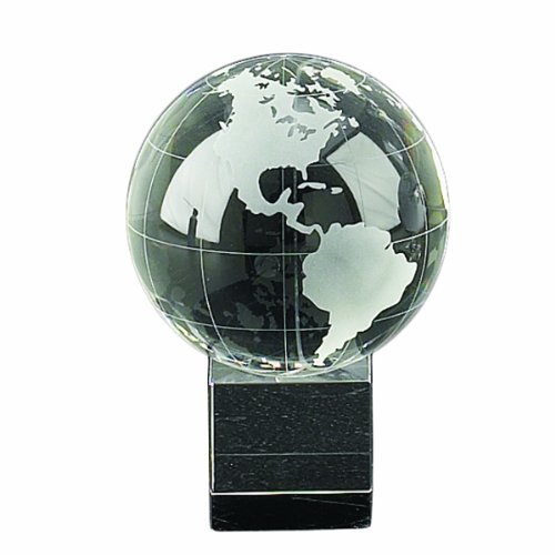 Glass Globe Trophy on Base Amazon.co.uk Kitchen & Home
