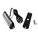 VSLED Universal 6-LED Blue-White Light 16-Flashing Mode Car Truck Warning Caution Emergency Construction Strobe LED LightBar