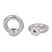 Uxcell a16080200ux0209 M4 Thread Dia 304 Stainless Steel Ring Shape Lifting Eye Nut Fastener (Pack of 10)