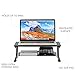 Monitor Riser Desktop Stand with Vented Metal and 2 Tier Desk Organizer Stand for Computer, Laptop, LED, LCD, OLED Flat Screen Display, iMac and Printer (STT001B) by WALI, Black, 1 Packthumb 4