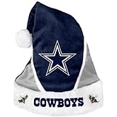 FOCO NFL Colorblock Santa Hat– Limited Edition Hat– Show Your Team Spirit with Officially Licensed Football Holiday Fan Gear