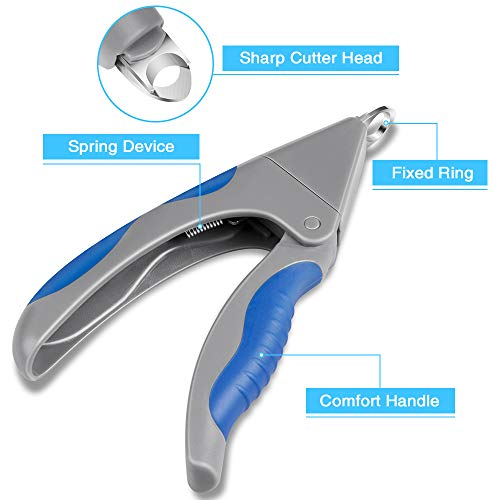 AIBORS Dog Nail Clippers, Professional Stainless Pets Nail Clippers and