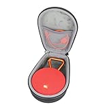 co2crea Hard Travel Case for JBL Clip 2/3 Waterproof Portable Wireless Bluetooth Speaker (Black)
