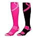 TCK Pink Ribbon Awareness Over the Calf Socks