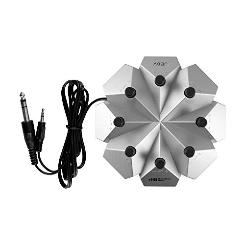 HamiltonBuhl AudioStar Optima - 6 Station Listening Center with USB, CD, Cassette and Radio Boombox - Thumbnail 4