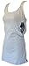 Clever Travel Companion Womens Tank Top with 2 Hidden Zipper Pockets, 100% Pickpocket Proof Holiday Tour Sleeveless Tee Shirt (Grey, Large)