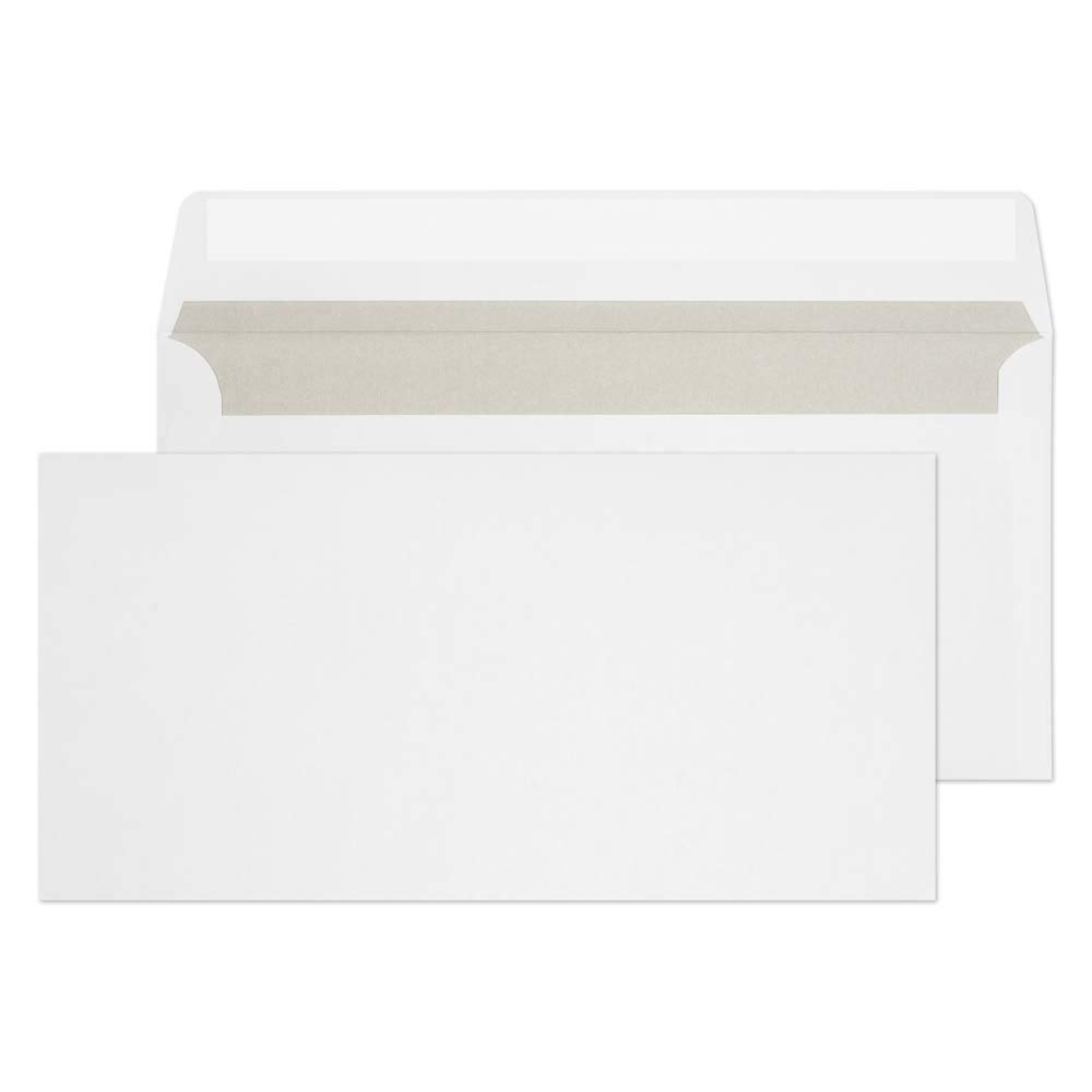 Blake Purely Everyday DL 110 x 220 mm 120 gsm Peel & Seal Wallet Envelopes (ENV10) Bright White - Pack of 500