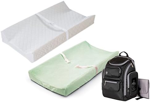 Jeep Perfect Pockets Back Pack Diaper Bag with Contoured Changing Pad &amp; Cover