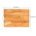Sun Cling® Organic Large Kitchen Wood Bamboo Chopping Cutting Board 18x12 Inch