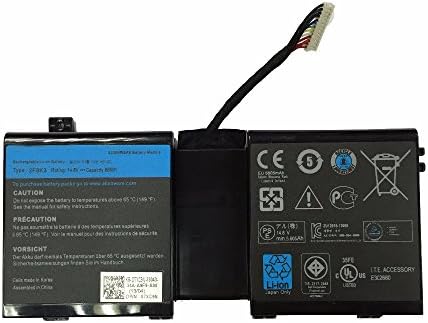 szquan14.8V 86WH Laptop Battery Compatible with DELL Alienware 17 18 18x M17X R5 M18X R3 2F8K3 02F8K3