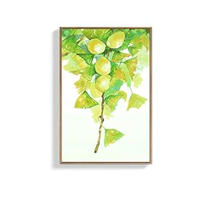 Framed for Living Room Bedroom Fruits in Fence for