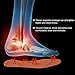 Acupressure Magnetic Therapy Massage Insoles Pain Relief Healthcare Acupressure Magnetic Foot Insoles Pain Relief Magnetic Shoe Boots Pads(can Cut) (Transparent)