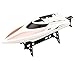 RC Boat, KINGBOT H102 2.4GHz High Speed (40KM/H)Remote Control Electric Racing Boat Automatically 180 Degree Flipping Transmitter