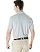 TSLA Men's Short Sleeve Polo Shirts, Regular fit Quick Dry Golf Shirts, Sports Performance Dri Flex Tech Solid Top Shirts, Hyper Dri Polo Light Grey, X-Large