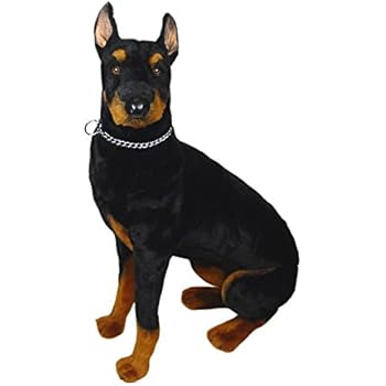 Amazon.com: Ganz Webkinz 8.5" Mini Pinscher Dog Plush ...