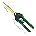 LDK 2 Pack Gardening Hand Pruner Pruning Snip for Flower, Great Garden Trimming Scissors with Straight Tip Titanium Stainless Steel Blades, 7.5-Inchthumb 1