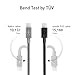 nonda LC33BKRN ZUS Super Duty Lightning Cable for iPhone, iPad, iPod (Black)