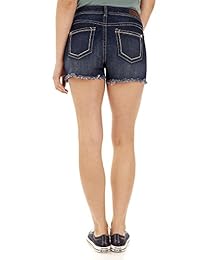 Pantalones cortos de mezclilla de tiro alto para dama WallFlower Juniors