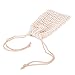 Bestim Inc 3Pcs Sisal Soap Bag, Shower Bath Exfoliating Natural Sisal Soap Saver Pouch Holder