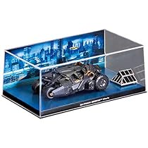 Eaglemoss Batmóvil De Batman Begins A Escala 1:43 – Figura De Colección En Die-Cast Con Licencia Oficial DC, Ideal Para Fans Del Caballero Oscuro