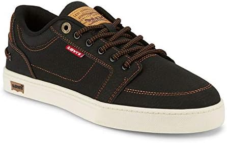 Amazon.com: Levi's Jason-WX Zapatillas Negro/Tan Zapatos Bajo Top