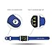 [2 Pieces] iXCC 42mm Soft Silicone Sport Style Apple Watch Band Series 1 Series 2 Men Women Wrist Bands Strap Replacement - Royal Blue