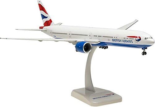 Hg0304g Hogan British Airways 777 300er 1 0 Model Airplane W Gear Reg G Stbh Toys Games Amazon Com