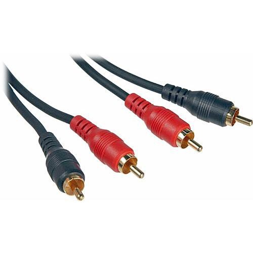 Rolls MX42 4-Channel Passive Mini Stereo Mixer with 2 RCA Male to 2 RCA Male Dual Audio Cable 3' - Thumbnail 4
