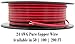 GS Power 24 AWG (American Wire Gauge) OFC Pure Copper 100 ft Red Black Bonded Zip Cord Cable for 12Volt Auto Harness Model Train Radio Drone ATV Wiring (Also in 50 & 200 Feet Roll)