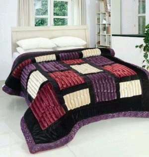 TradeBlush Ultra Fiber Soft Quilt for Heavy Winters and AC - Double Bed, Assorted