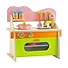 Emily Rose 18 Inch Doll Furniture Kitchen Accessory Set with Baking Oven, Stove, Sink and Wooden Doll Cooking Accessories | Fits Most 16
