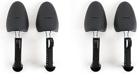 2 Pairs Plastic Adjustable Shoe Trees for Women