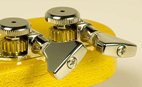 Hipshot Classic Chrome 6 Inline Non-staggered Tuners With UMP - Foto 2