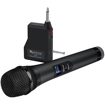 Wireless Microphonefifine Handheld Dynamic Microphone Wireless Mic System For Karaoke Nights And House Parties To Have Fun Over The Mixerpa