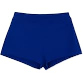 Capezio girls Boys Cut Low Rise athletic shorts, Royal, 12 14 US