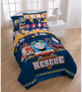 Amazon Com Thomas Rescue 8 Piece Bed In A Bag With Sheet Set Twin Thomas The Tank Engine Thomas And Friends Thomas The Train Home Kitchen