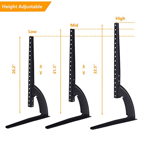 Universal TV Table Top Stand TV Legs for Most 32 37 40 42 47 50 55 LCD LED Plasma Flat
