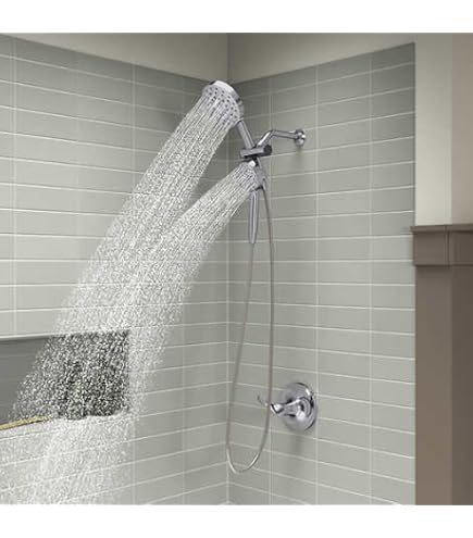 KOHLER 76474-Y-CP HydroRail-R Shower Column Kit, 2.5 GPM, Two
